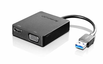 Lenovo adapter uniwersalny USB 3.0-VGA/HDMI (4X90H20061)