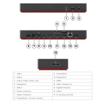 Lenovo stacja dokująca ThinkPad Thunderbolt 4 (40B00300EU) - 8