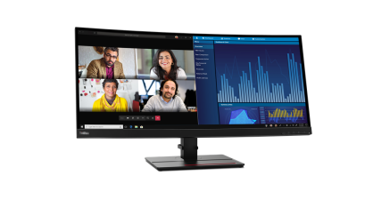 Lenovo Monitor ThinkVision P34w-20 z ThinkVision MC50 (62DCRAT3EU)